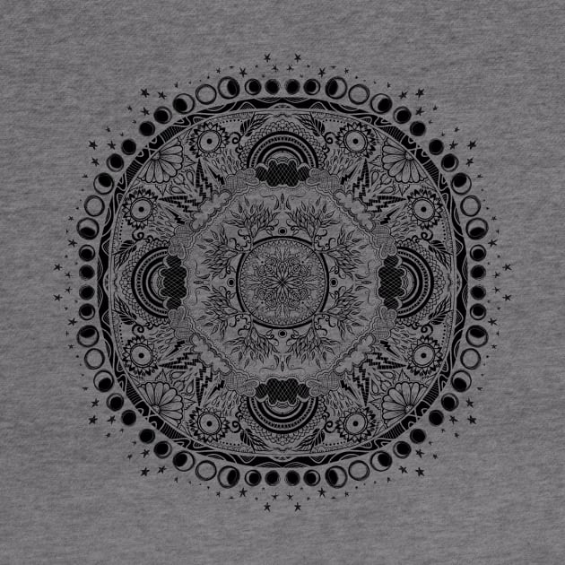 Moon Mandala by bubbsnugg